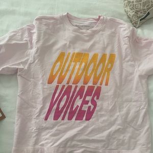Outdoor voices sweatshirt